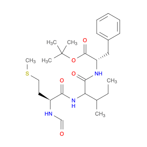 tert-butyl (2S)-2-[[2-[[(2S)-2-formamido-4-methylsulfanyl-butanoyl]amino]-3-methyl-pentanoyl]amino…