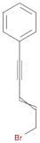 Benzene, (5-bromo-3-penten-1-ynyl)-