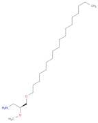 1-Propanamine, 2-methoxy-3-(octadecyloxy)-, (S)-
