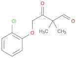 Butanal, 4-(2-chlorophenoxy)-2,2-dimethyl-3-oxo-