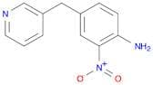 Benzenamine, 2-nitro-4-(3-pyridinylmethyl)-
