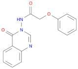 Acetamide, N-(4-oxo-3(4H)-quinazolinyl)-2-phenoxy-