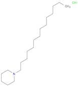 Piperidine, 1-tetradecyl-, hydrochloride