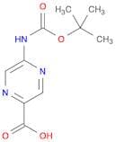 5-Boc-amino-pyrazine-2-carboxylic acid