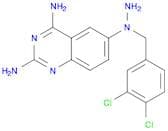 2,4-Quinazolinediamine, 6-[1-[(3,4-dichlorophenyl)methyl]hydrazino]-