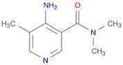 3-Pyridinecarboxamide, 4-amino-N,N,5-trimethyl-