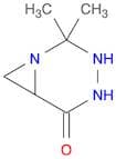 1,3,4-Triazabicyclo[4.1.0]heptan-5-one, 2,2-dimethyl-