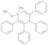 Silacyclohexa-2,5-diene, 1-methoxy-1-methyl-2,3,4,5-tetraphenyl-