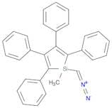 Silacyclopenta-2,4-diene, 1-(diazomethyl)-1-methyl-2,3,4,5-tetraphenyl-