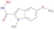 1H-Indole-2-carboxamide, N-hydroxy-5-methoxy-1-methyl-