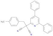 Propanedinitrile, (4,6-diphenyl-2-pyridinyl)[(4-methylphenyl)methyl]-