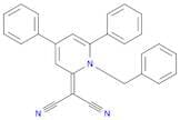 Propanedinitrile, [4,6-diphenyl-1-(phenylmethyl)-2(1H)-pyridinylidene]-