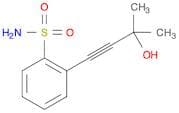 Benzenesulfonamide, 2-(3-hydroxy-3-methyl-1-butynyl)-