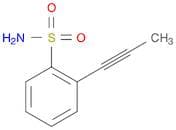 Benzenesulfonamide,2-(1-propyn-1-yl)-