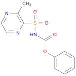 Carbamic acid, [(3-methylpyrazinyl)sulfonyl]-, phenyl ester