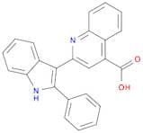 2-(2-Phenyl-1H-indol-3-yl)quinoline-4-carboxylic acid