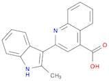 2-(2-Methyl-1H-indol-3-yl)quinoline-4-carboxylic acid