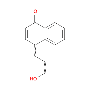 1(4H)-Naphthalenone, 4-(3-hydroxy-2-propenylidene)-