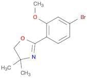 Oxazole, 2-(4-bromo-2-methoxyphenyl)-4,5-dihydro-4,4-dimethyl-