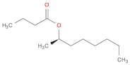 Butanoic acid, (1R)-1-methylheptyl ester