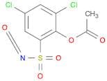Benzenesulfonyl isocyanate, 2-(acetyloxy)-3,5-dichloro-