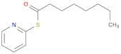 Octanethioic acid, S-2-pyridinyl ester