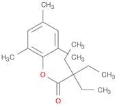 Butanoic acid, 2,2-diethyl-, 2,4,6-trimethylphenyl ester