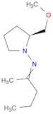 1-Pyrrolidinamine, 2-(methoxymethyl)-N-(1-methylbutylidene)-, (S)-