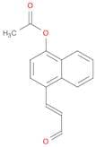 2-Propenal, 3-[4-(acetyloxy)-1-naphthalenyl]-, (E)-