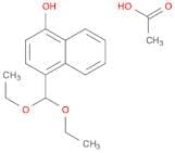 1-Naphthalenol, 4-(diethoxymethyl)-, acetate
