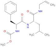 L-Leucinamide, N-(methoxycarbonyl)-L-phenylalanyl-N-2-propenyl-