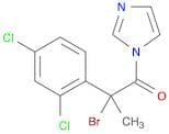 1H-Imidazole, 1-[2-bromo-2-(2,4-dichlorophenyl)-1-oxopropyl]-