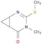 2,4-Diazabicyclo[4.1.0]hept-2-en-5-one, 4-methyl-3-(methylthio)-