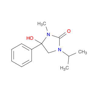 2-Imidazolidinone, 4-hydroxy-3-methyl-1-(1-methylethyl)-4-phenyl-