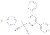 Propanedinitrile, [(4-chlorophenyl)methyl](4,6-diphenyl-2-pyridinyl)-