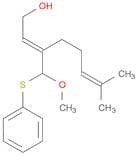 2,6-Octadien-1-ol, 3-[methoxy(phenylthio)methyl]-7-methyl-, (E)-