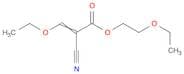 2-Propenoic acid, 2-cyano-3-ethoxy-, 2-ethoxyethyl ester