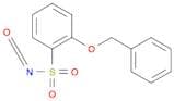 Benzenesulfonyl isocyanate, 2-(phenylmethoxy)-