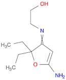 Ethanol, 2-[(5-amino-2,2-diethyl-3(2H)-furanylidene)amino]-