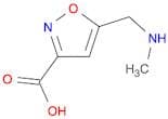 5-[(methylamino)methyl]-1,2-oxazole-3-carboxylic acid