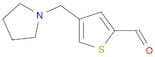 4-(Pyrrolidin-1-ylmethyl)thiophene-2-carbaldehyde