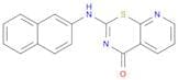 4H-Pyrido[3,2-e]-1,3-thiazin-4-one, 2-(2-naphthalenylamino)-