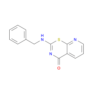 4H-Pyrido[3,2-e]-1,3-thiazin-4-one, 2-[(phenylmethyl)amino]-