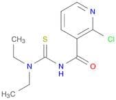 3-Pyridinecarboxamide, 2-chloro-N-[(diethylamino)thioxomethyl]-