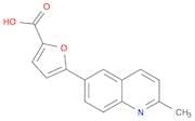 2-Furancarboxylic acid,5-(3-quinolinyl)-