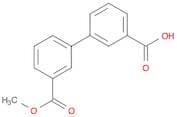 3-(3-Methoxycarbonylphenyl)benzoic acid