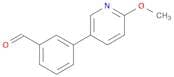 3-(6-Methoxypyridin-3-yl)benzaldehyde