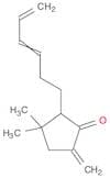 Cyclopentanone, 2-(3,5-hexadienyl)-3,3-dimethyl-5-methylene-