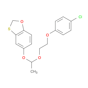 5-{1-[2-(4-chlorophenoxy)ethoxy]ethoxy}-1,3-benzoxathiole