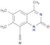 4,6,7-Trimethyl-2-oxo-1,2-dihydroquinazoline-8-carbonitrile